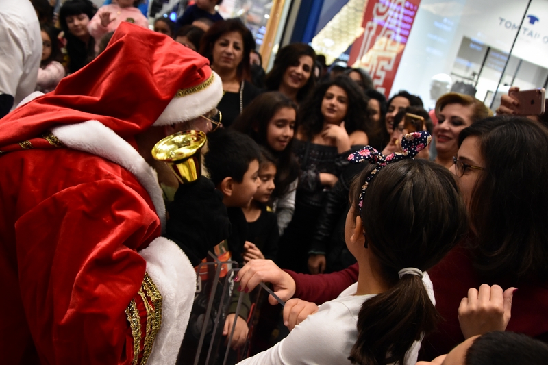 City Centre beirut lighting of the Christmas tree